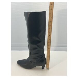 TEAIEUI Women's Heeled Boots‎ Black Size 9.5